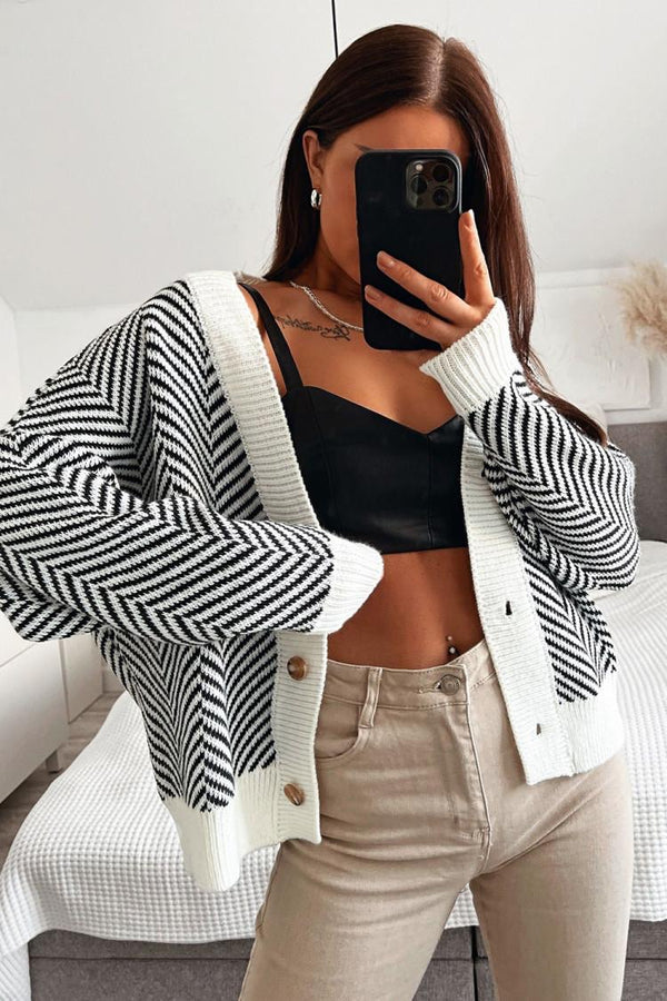 Strickjacke aus Wolle